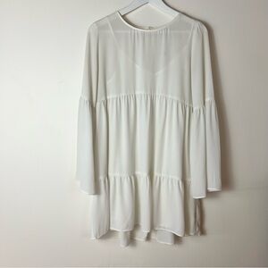 White Tiered Fairy Dress